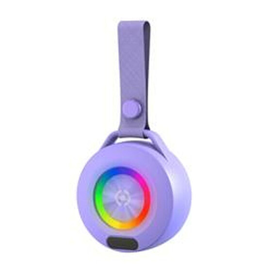 Портативный Bluetooth-динамик Celly LIGHTBEATVL Фиолетовый 5 W