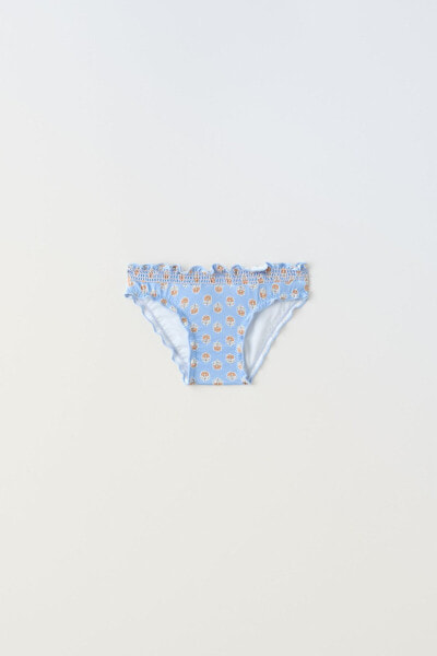 1-6 years/ floral print bikini bottoms