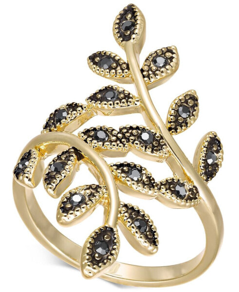 Crystal Leaf Wrap Ring, Created for Macy's