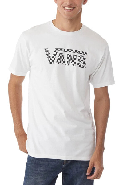 Checkered Vans Tee Erkek T-Shirt - VN0A7UCP
