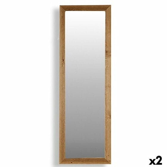 Настенное зеркало Canada Коричневый Деревянный Стеклянный 48 x 150 x 2 cm (2 штук)
