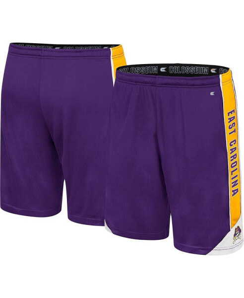 Men's Purple ECU Pirates Haller Shorts