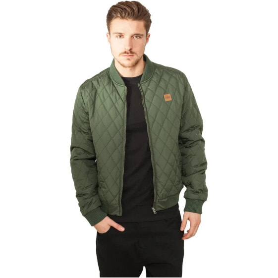 URBAN CLASSICS Diamond Quilt Nylon jacket