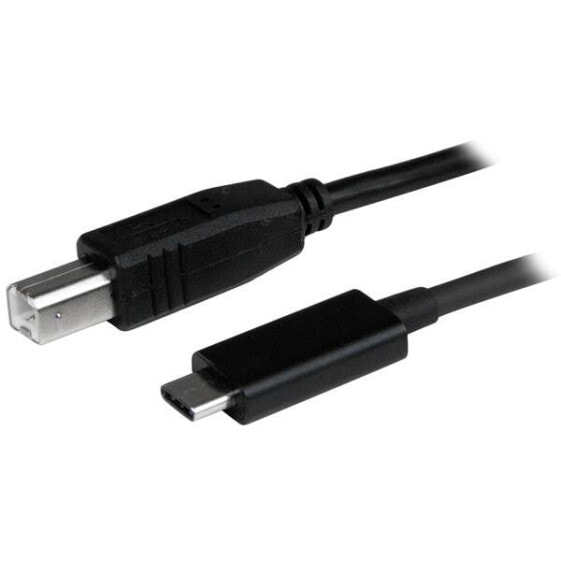 StarTech.com USB-C to USB-B Cable - M/M - 1m (3ft) - USB 2.0 - 1 m - USB C - USB B - USB 2.0 - Male/Male - Black