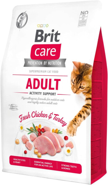 Brit Care Grain Free Adult Activity Support for Active Cats 7 kg