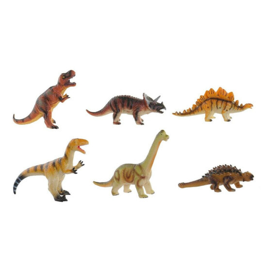 Игровой набор DKD Home Decor Dinosaur DKD Home Decor 6 Units Soft (Мягкие динозавры)