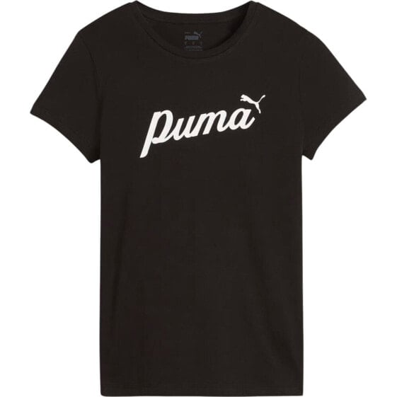 Спортивная женская футболка PUMA Ess+script