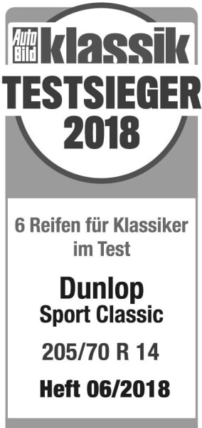 Шины для старинных автомобилей летние Dunlop Sport Classic DOT19 155/80 R15 83H