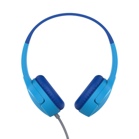 Belkin SoundForm Mini, Kabelgebunden, Anrufe/Musik/Sport/Alltag, Kopfhörer, Blau
