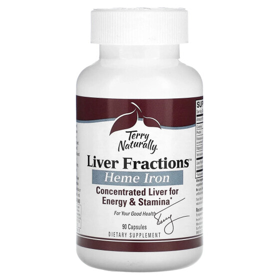 Витамины для печени Terry Naturally Liver Fractions, 90 капсул