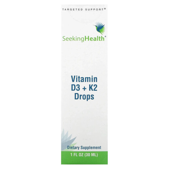 Витамин K Seeking Health капли Vitamin D3 + K2, 30 мл
