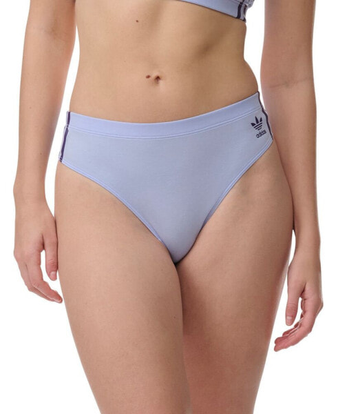 Women's Adicolor Comfort Flex Cotton Wide Side Thong 4A1H63