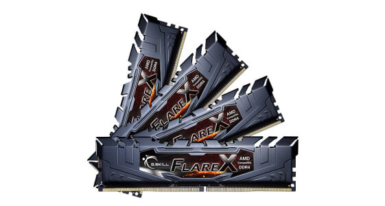 G.Skill Flare X (for AMD) F4-3200C16Q-64GFX - 64 GB - 4 x 16 GB - DDR4 - 3200 MHz