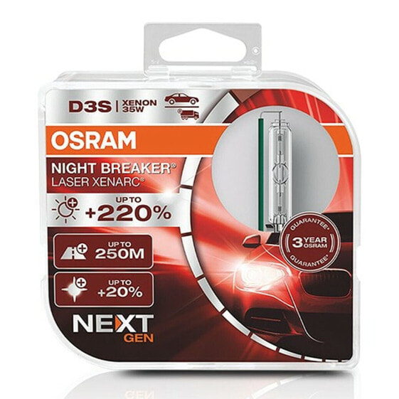 Автомобильная лампа Osram Nightbreaker D3S 35 W ксенон