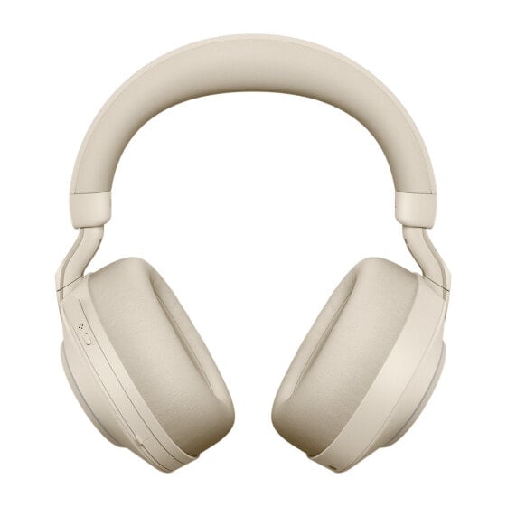Jabra Evolve2 85 - MS Stereo - Headset - Head-band - Office/Call center - Beige - Binaural - Bluetooth pairing - Play/Pause - Track < - Track > - Volume + - Volume -