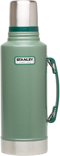 Stanley Classic Vakuum Isolierflasche Edelstahl 2000ml - Thermoskanne mit Griff