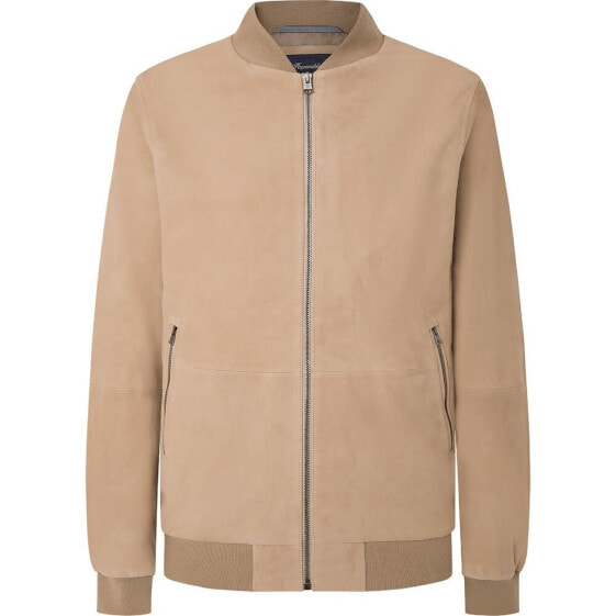 FAÇONNABLE Suede bomber jacket