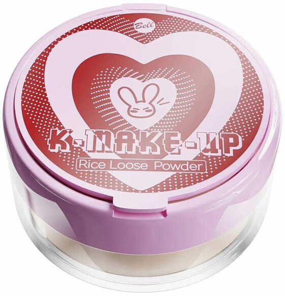 Bell Asian Valentine's Day K-Make Up Rice Loose Powder