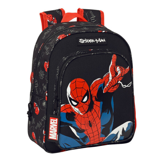 Детский рюкзак Spider-Man Hero Чёрный 27 x 33 x 10 см