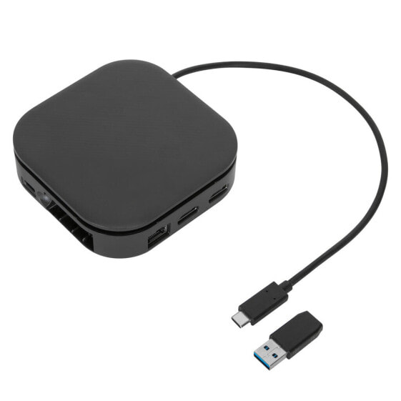 Targus DOCK116GLZ - Wired - USB 3.2 Gen 2 (3.1 Gen 2) Type-C - 80 W - Black - 10 Gbit/s - HD