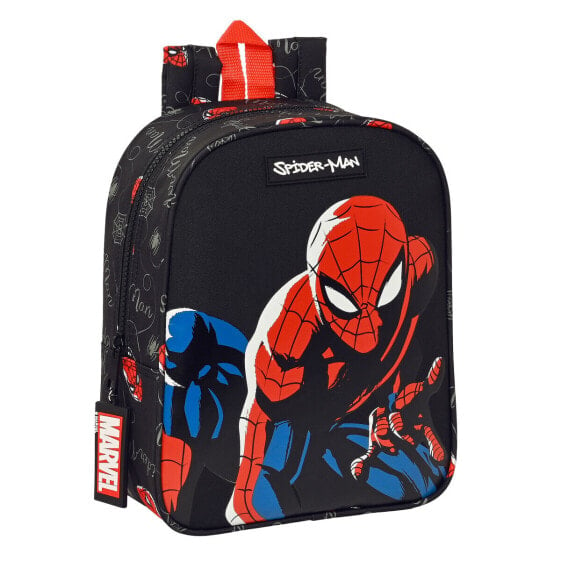 Детский рюкзак Spider-Man Hero Чёрный 22 x 27 x 10 cm