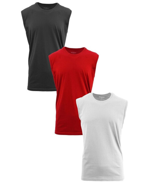 Men's Muscle Tank Top, Pack of 3