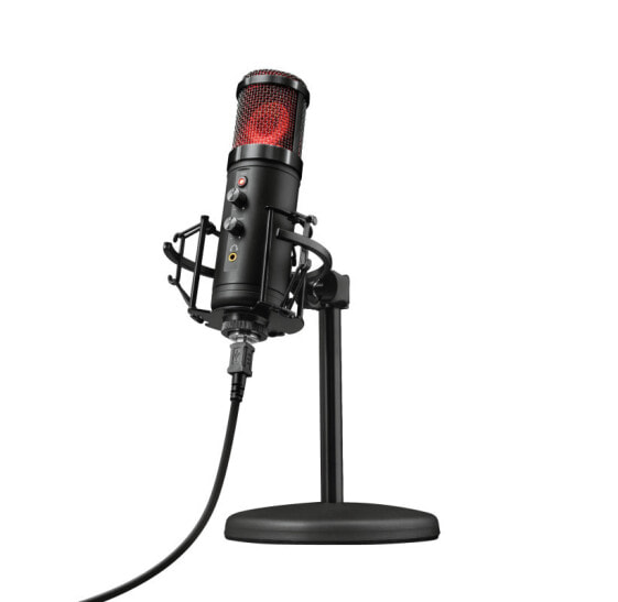 Trust GXT 256 Exxo - PC microphone - 130 dB - 30 - 18000 Hz - 32 ? - 16 bit - 48 kHz