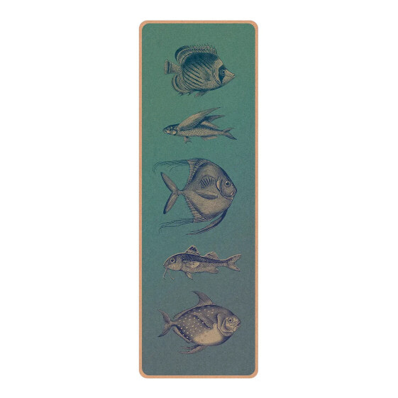 Läufer/Yogamatte Fische
