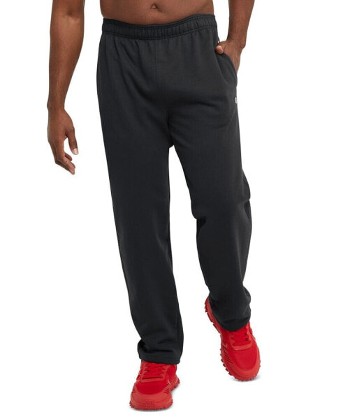 Men's Big & Tall Powerblend Open Bottom Fleece Sweatpants