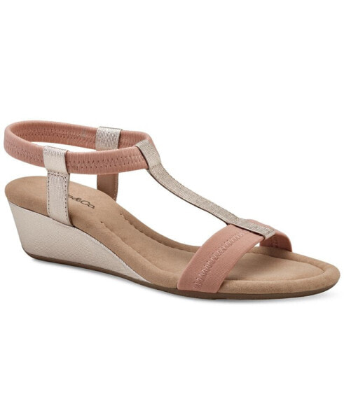 Women's Step N Flex Voyage Wedge Sandals, Created for Macy's