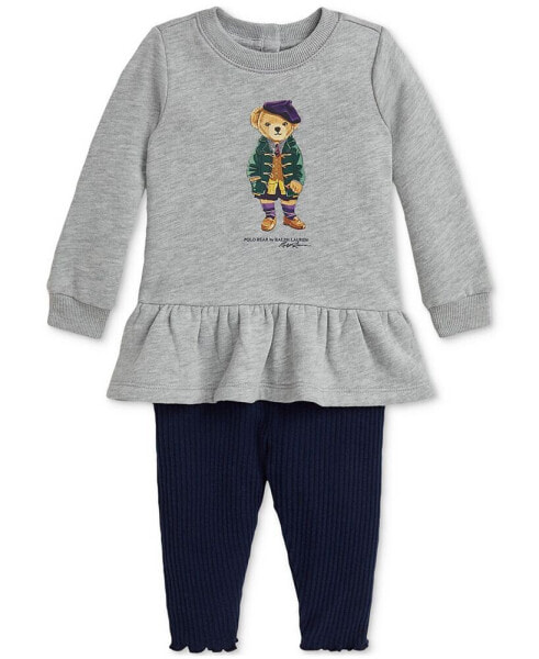 Baby Polo Bear Sweatshirt & Legging Set