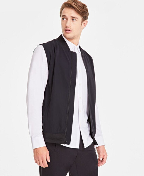 Men's Alfatech Zipper Vest, Created for Macy's