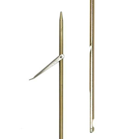 PICASSO Gold Spring Steel Round Notch Fin Spear 6.5 mm