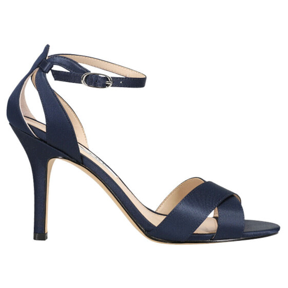 Nina Venus Ankle Strap Womens Blue Dress Sandals VENUS-412