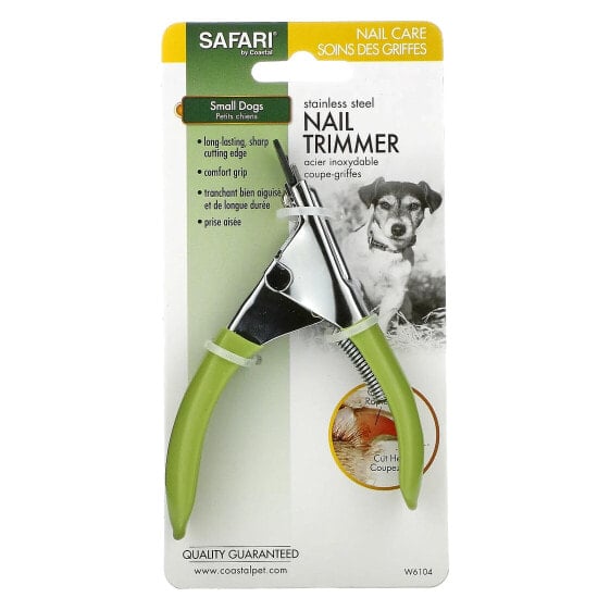 Stainless Steel Guillotine Nail Trimmer, Small Dogs, 1 Tool