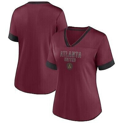 MLS Atlanta United FC Women's Two Tone V-Neck Jersey - XXL