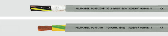 Helukabel PURö-JZ-HF - Low voltage cable - Grey - Polyurethane (PUR) - 7.7 mm - Polypropylene - 1.5 mm²