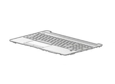 HP L52154-DH1 - Keyboard - 39.6 cm (15.6") - Nordic - HP - 15-dw1xxx