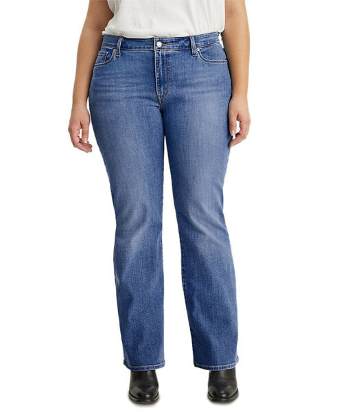 Trendy Plus Size 415 Classic Bootcut Jeans