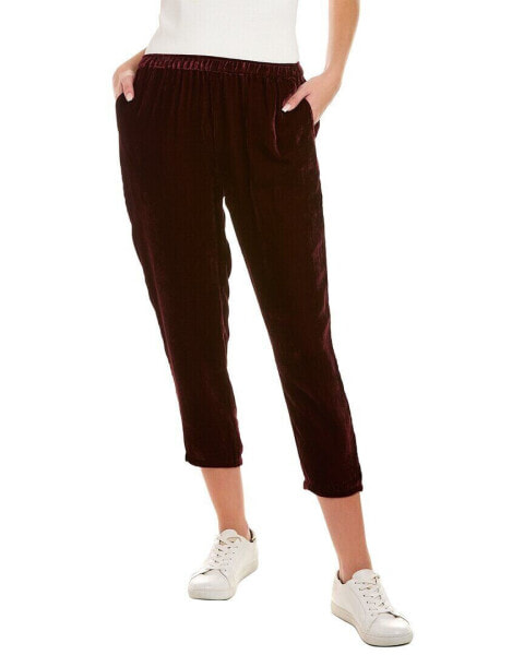 Johnny Was Holiday Silk-Blend Pant Women's