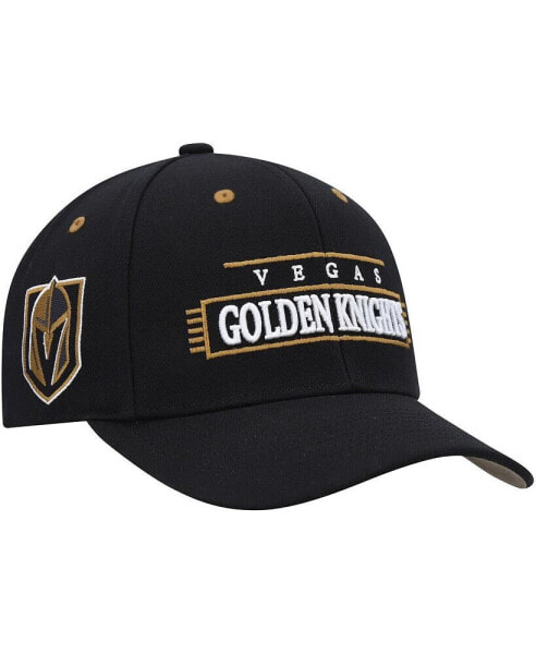 Men's Black Vegas Golden Knights LOFI Pro Snapback Hat