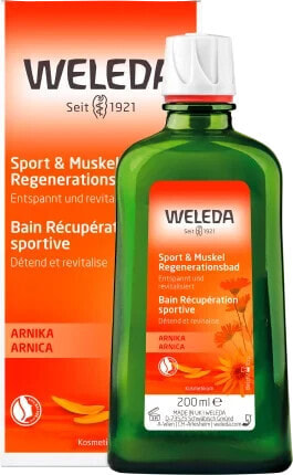 Weleda Arnica Bath Soak Успокаивающее и расслабляющее молочко для ванны с арникой