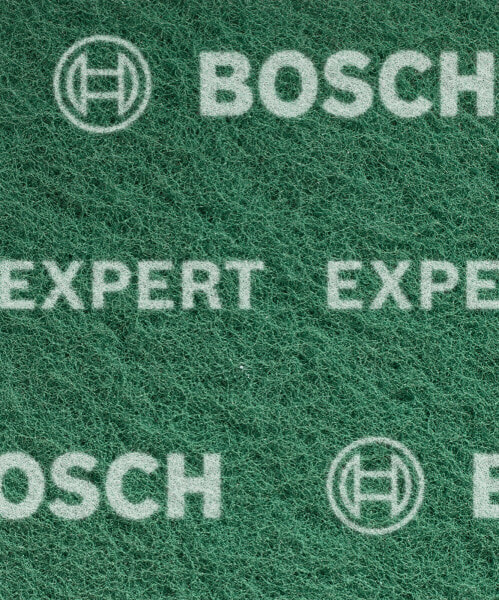 Bosch EXPERT N880 Vliespad zum Handschleifen, 115 x 140 mm, sehr fein A, 2 Stück