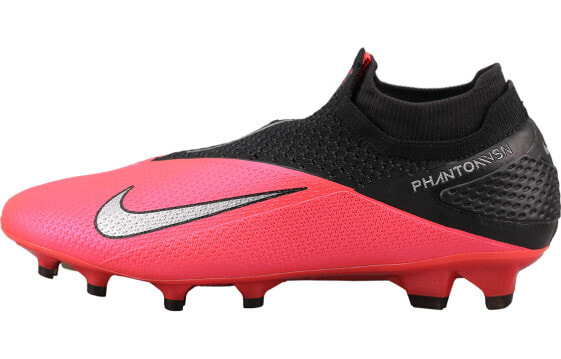 Nike Phantom Vision 2 Elite Dynamic Fit FG 黑红 男女同款 / Бутсы футбольные Nike Phantom CD4161-606