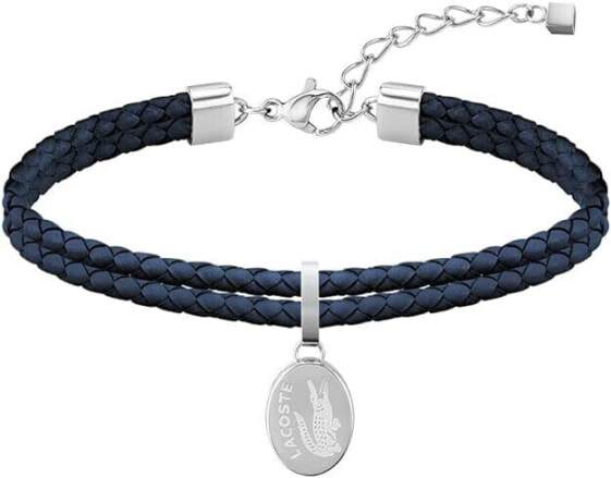 Dark blue leather bracelet Sneak 2040055