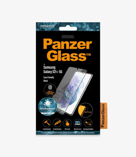 PanzerGlass 7257 - Clear screen protector - Samsung - Galaxy S21+ - Scratch resistant - Shock resistant - Transparent - 1 pc(s)