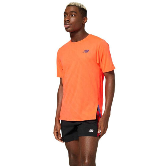 NEW BALANCE Q Speed Jacquard short sleeve T-shirt