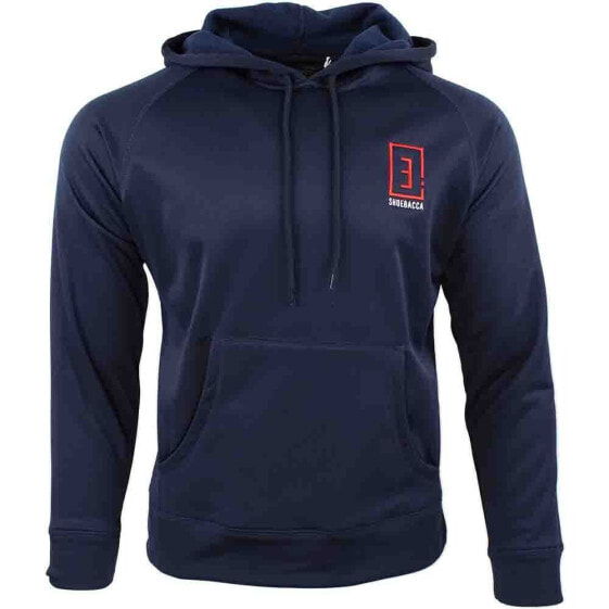 SHOEBACCA Solid Logo Hoodie Mens Blue Casual Outerwear P4001-DKN-SB