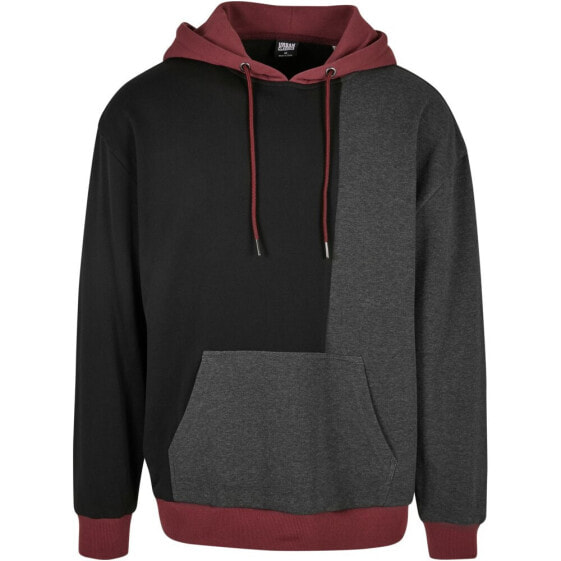 URBAN CLASSICS Oversized Color Block hoodie