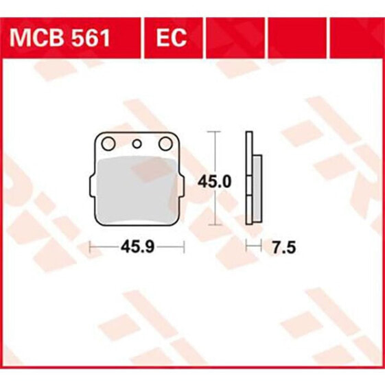 TRW Offroad Arctic Cat 400 2X4 DVX 08 Sintered Front Brake Pads